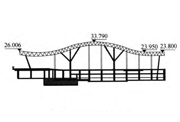 Force system of space truss