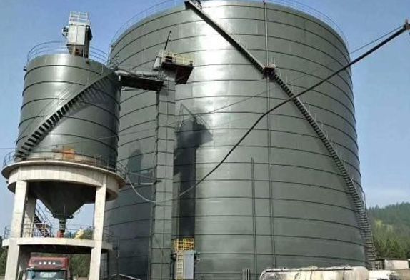 coal storage silo