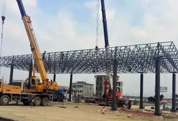 steel structure of space frame