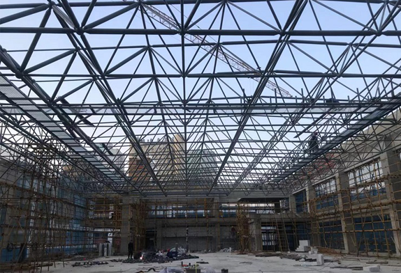 space frame installation