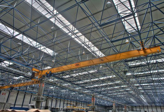 Large span workshop space frame cost