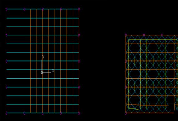 no purlin space frames