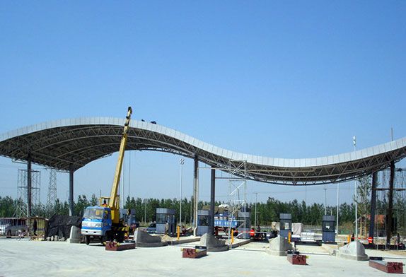 toll station canopy