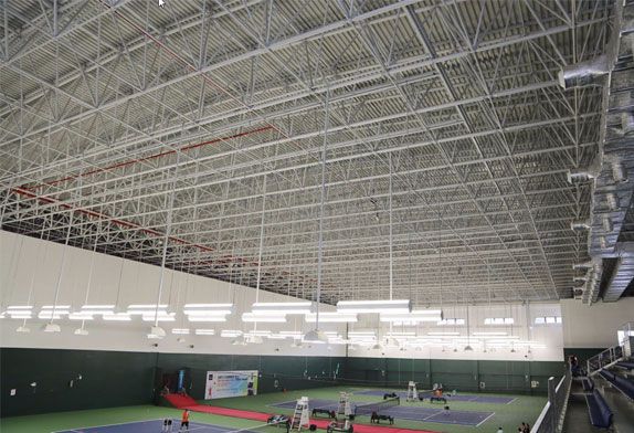 steel structure tennis hall
