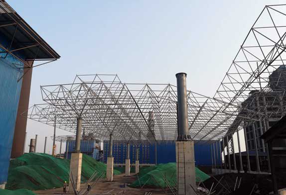 large-span steel structure space frame