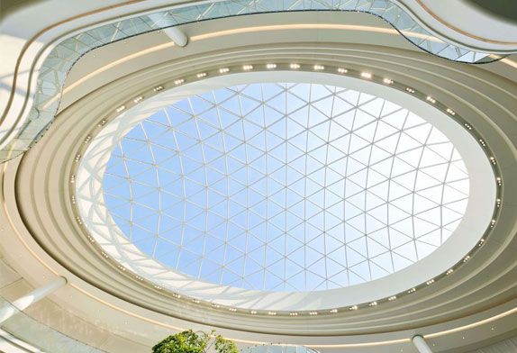 dome steel structure roofing