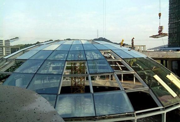 glass roof dome skylight
