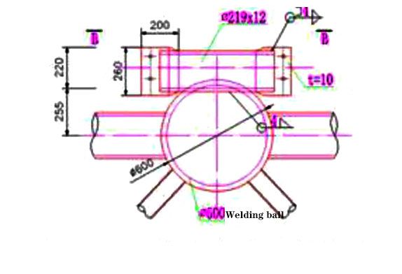 space frame ball bolt airport