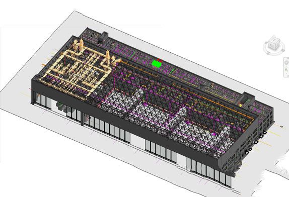 BIM steel structure