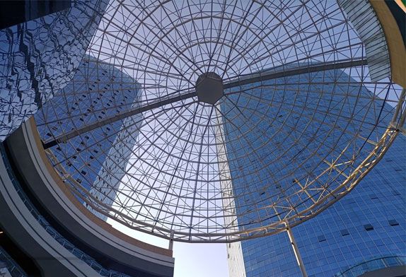 Glass Dome Skylight Design