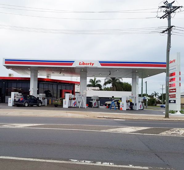 Australia Bolt Joint Modular Building Gas Station Canopy