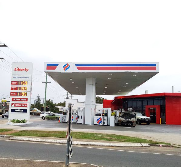 Australia Bolt Joint Modular Building Gas Station Canopy