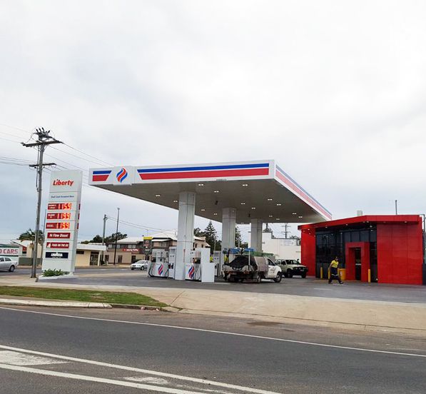 Australia Bolt Joint Modular Building Gas Station Canopy