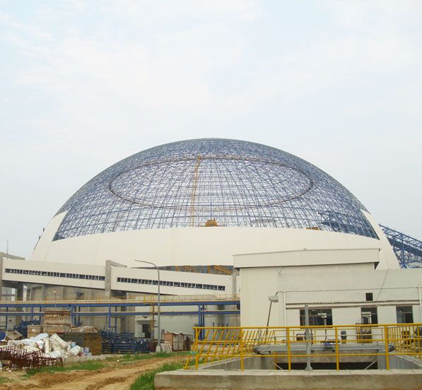 MengJin Power Plant Dome Space Frame Coal Storage Shed (2 sets)