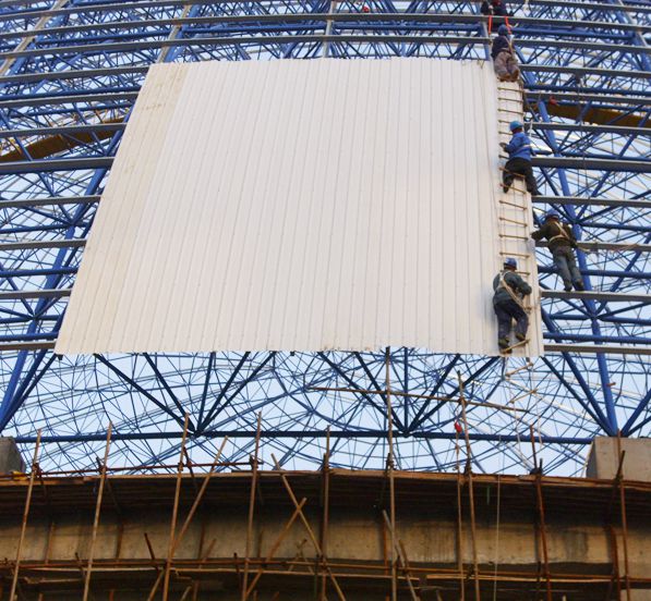 NanJing DaTang Power Plant Dome Bulk Coal Storage Shed