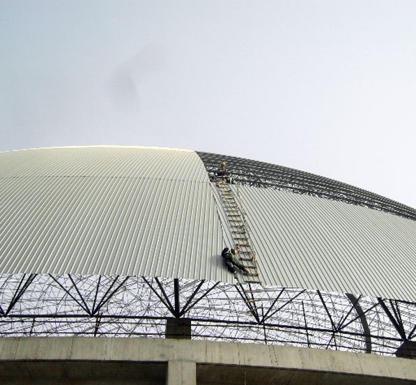 NanJing DaTang Power Plant Dome Bulk Coal Storage Shed