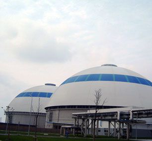 Dome Coal Storage System of Caojing Power Plant(2 sets)