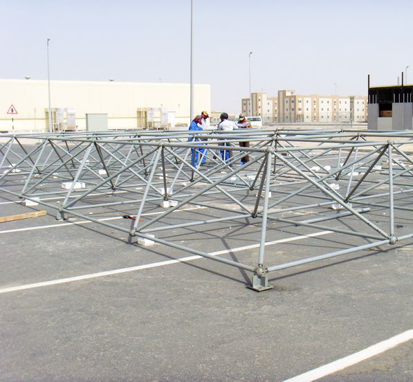 Abu Dhabi Armed Force Space Frame Structure Project