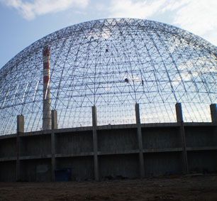 HuiLai Power Plant Dome Dry Coal Storage Shed