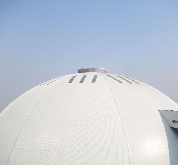 MengJin Power Plant Dome Space Frame Coal Storage Shed (2 sets)