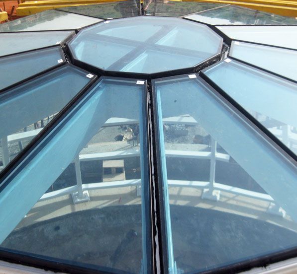 The Steel Structure Glass Dome Roof of Togo’s Presidential Palace