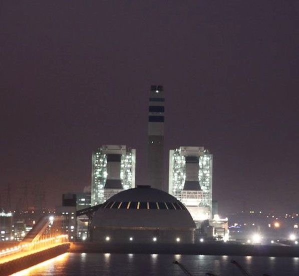 Dome Coal Storage System of Caojing Power Plant(2 sets)