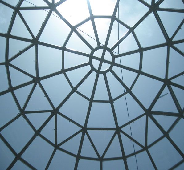 The Steel Structure Glass Dome Roof of Togo’s Presidential Palace