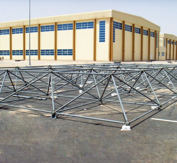 Abu Dhabi Armed Force Space Frame Structure Project