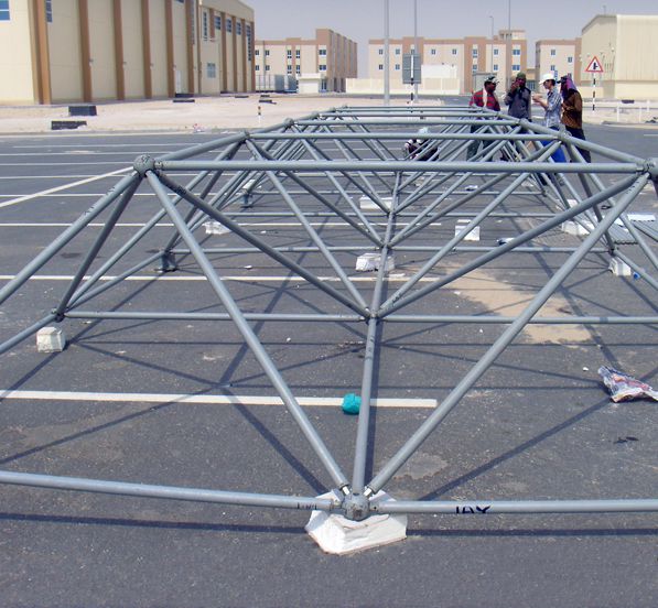Abu Dhabi Armed Force Space Frame Structure Project