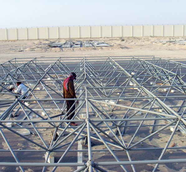 Abu Dhabi Armed Force Space Frame Structure Project