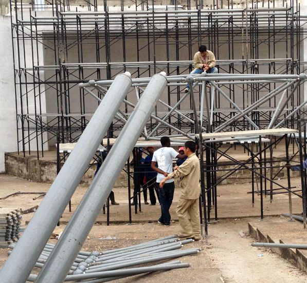 Togo Dome Space Frame Conference Hall Roof