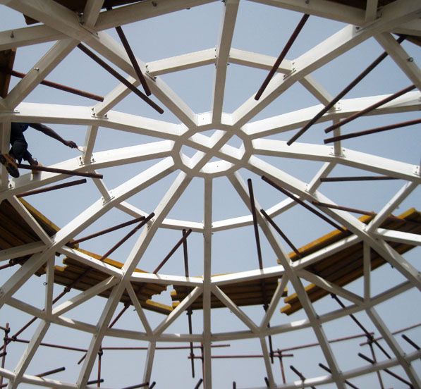 The Steel Structure Glass Dome Roof of Togo’s Presidential Palace