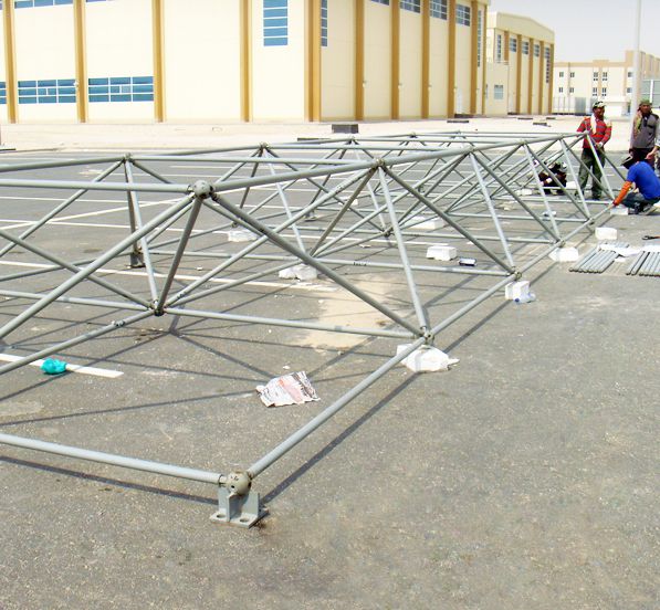 Abu Dhabi Armed Force Space Frame Structure Project