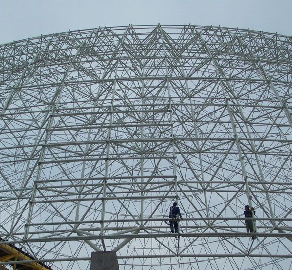 Space Frame Dome Roof Coal Storage System of Houshi Power Plant (7 sets)