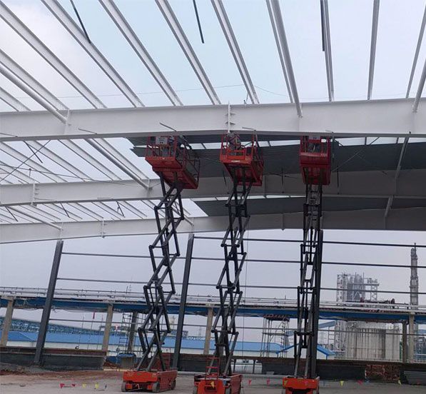 Light Steel Structure Warehouse Building Construction