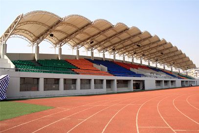 Bleacher roof systems