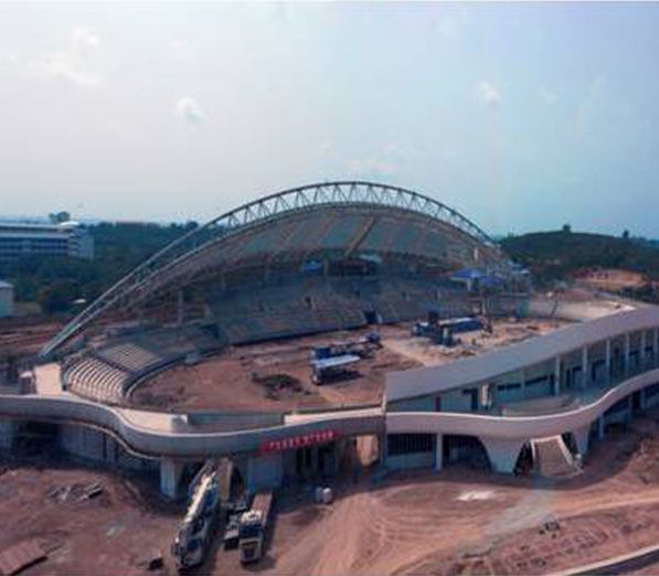 China-aids-Ghana Coast Cape Stadium Project