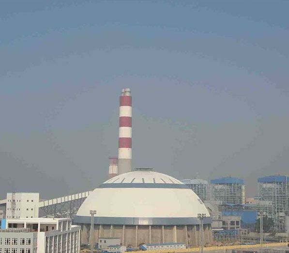 Dome Coal Storage Shed of Songyu Power Plant Space Frame Project