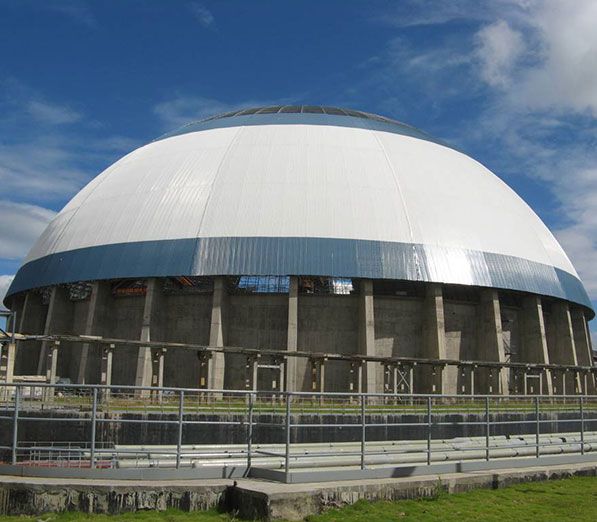 Dome Coal Storage Shed of Songyu Power Plant Space Frame Project