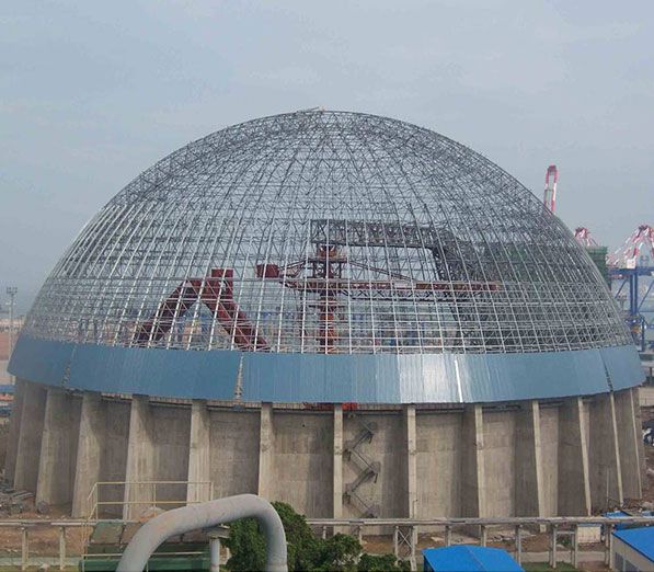 Dome Coal Storage Shed of Songyu Power Plant Space Frame Project