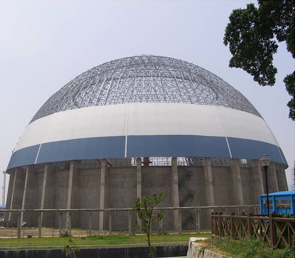 Dome Coal Storage Shed of Songyu Power Plant Space Frame Project