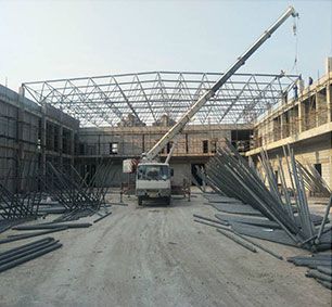 Distribution Center Steel Space Frame Workshop