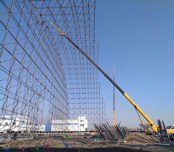 Jinshan Thermal Power Plant Coal Yard Fully Enclosed Renovation Project of Mengneng Group