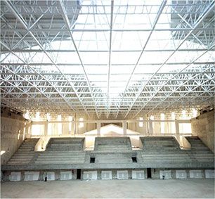 High School Stadium Space Frame and Roofing Project