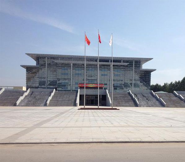 Puyang Stadium Gymnasium Space Frame Roof Project