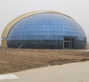 Steel Trusses in Jining Jinxiang Exhibition Hall