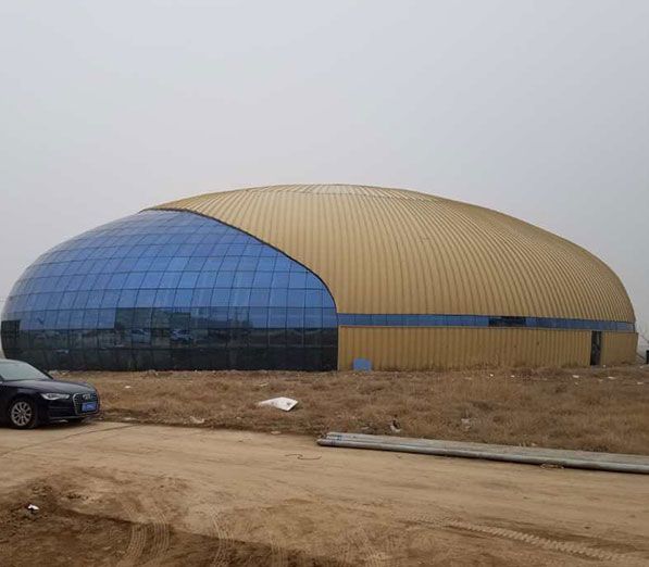 Steel Trusses in Jining Jinxiang Exhibition Hall