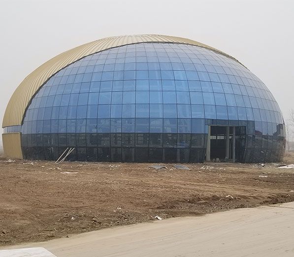 Steel Trusses in Jining Jinxiang Exhibition Hall