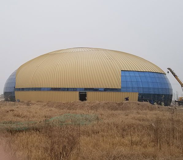 Steel Trusses in Jining Jinxiang Exhibition Hall