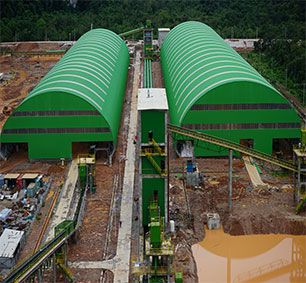 Thailand Laos SCG Group KCL1 Clinker Cement Production Line Space Frame Project